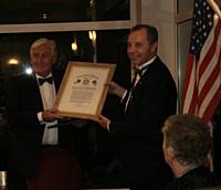 J Brooker receives Paul Harris Award 2009